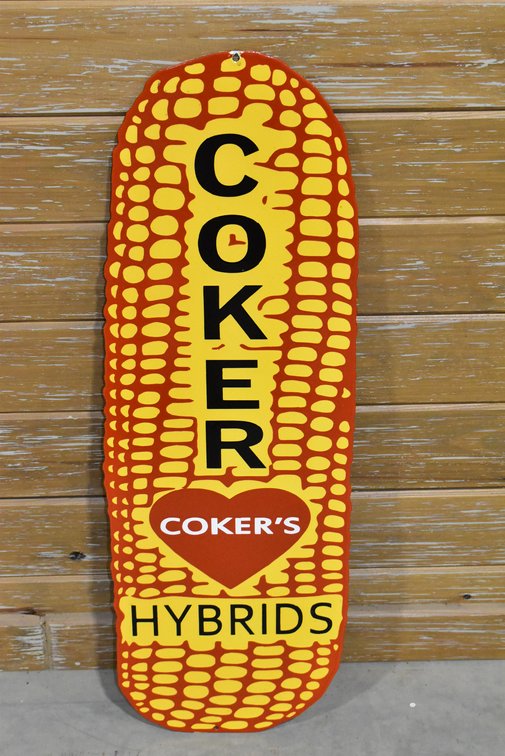 Coker Hybrids Corn 3 Ft. Sign 