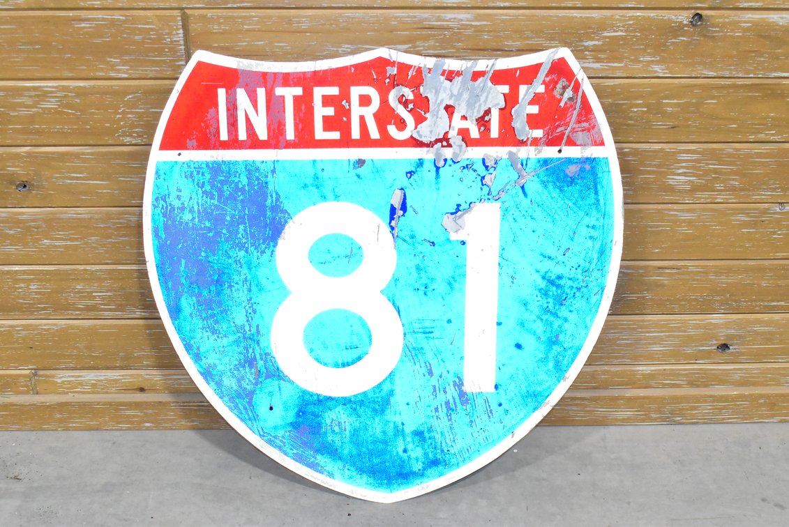 Interstate 81 Road 3 Ft. Sign 