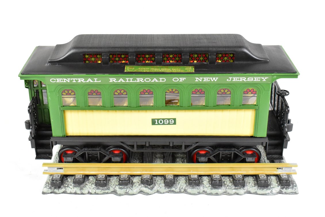 Central Railroad of New Jersey Jim Beam Decanter - Empty 