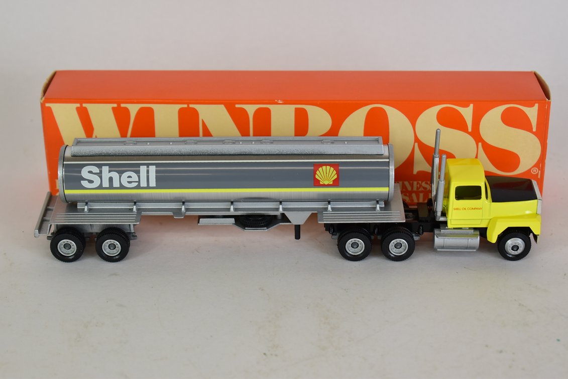 Winross Shell Toy Truck & Trailer 