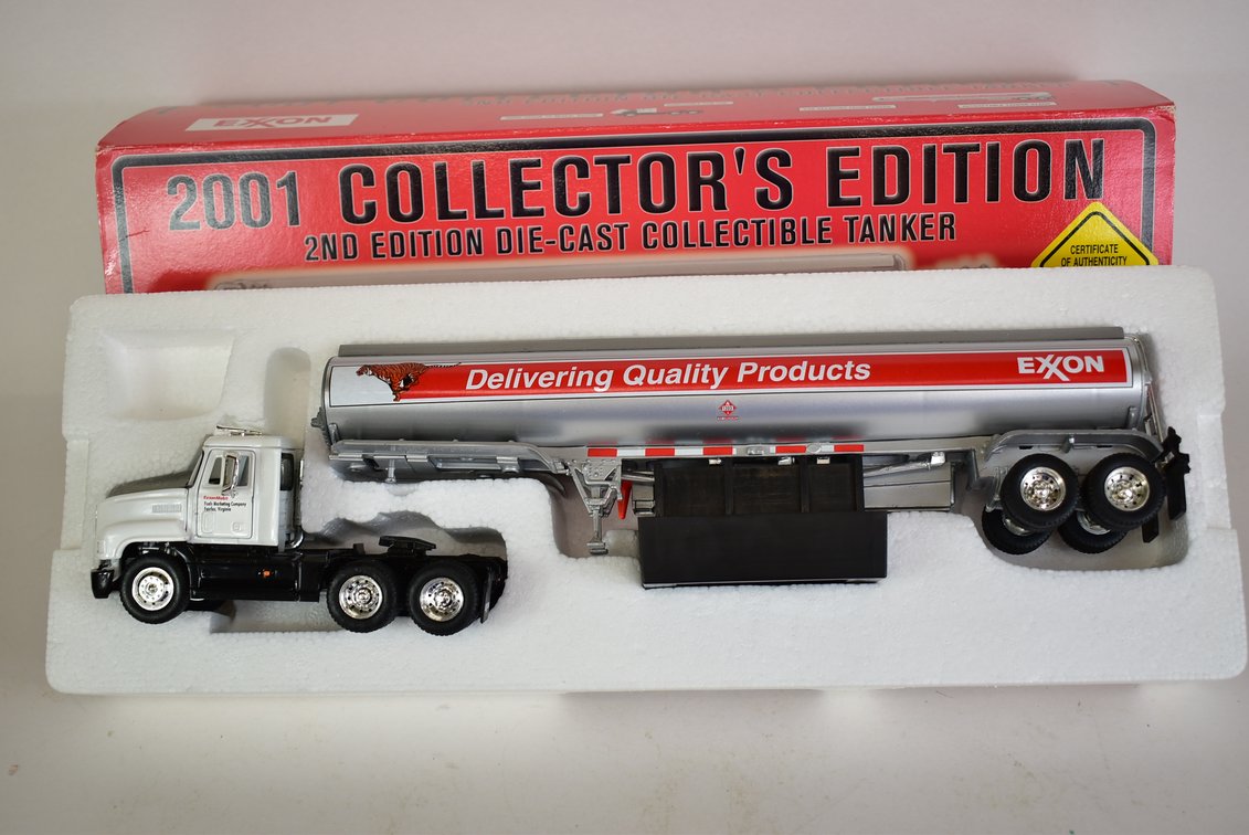 Exxon 2001 Collector’s Edition Tanker Toy Truck