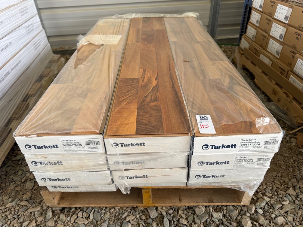 255.1 SF  TARKETT Venetian Walnut Golden Click Planks