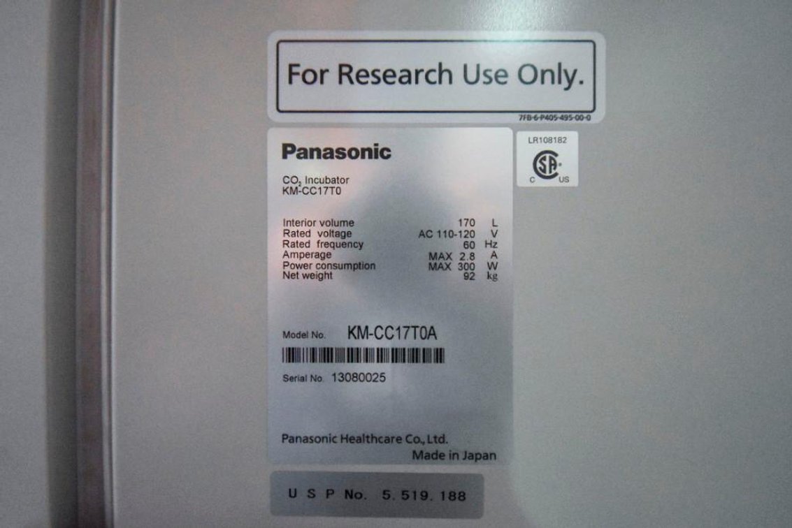 Image for MJK1784 2- Panasonic Incubators KM-CC17T0A