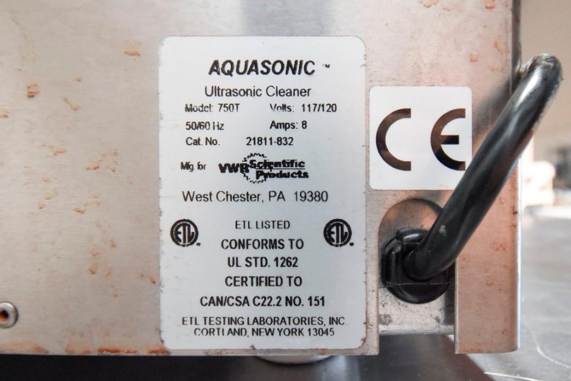 Image for MJK1779 VWR Scientific Aqua Sonic Water Bath 750T