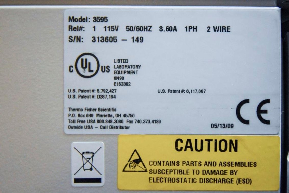 Image for MJK1760 Thermo Scientific Napco Series 8000 WJ