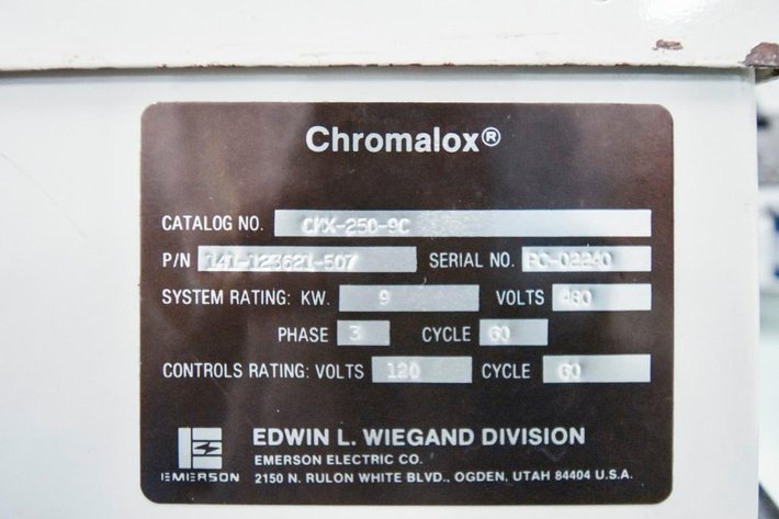 Image for MJK1738 Micro Therm Chromolox Temperature Control System CMX-250-9C