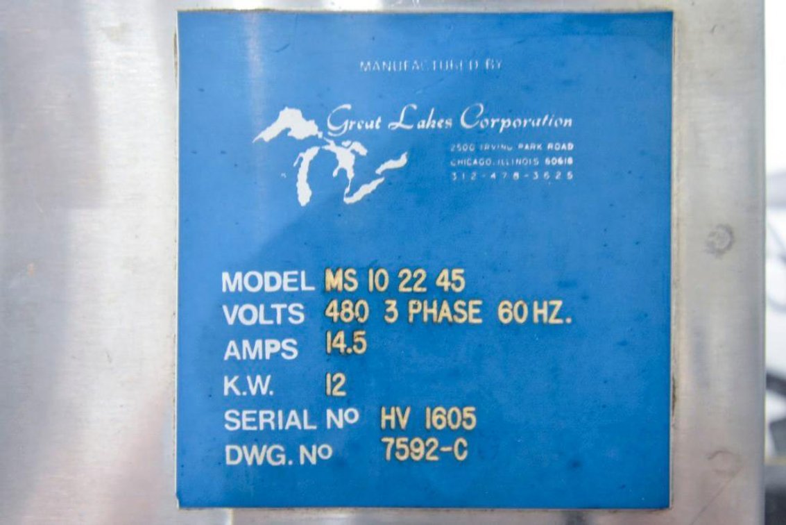 Image for ***SOLD*** MJK1713 Great Lakes Corp. Heat Tunnel