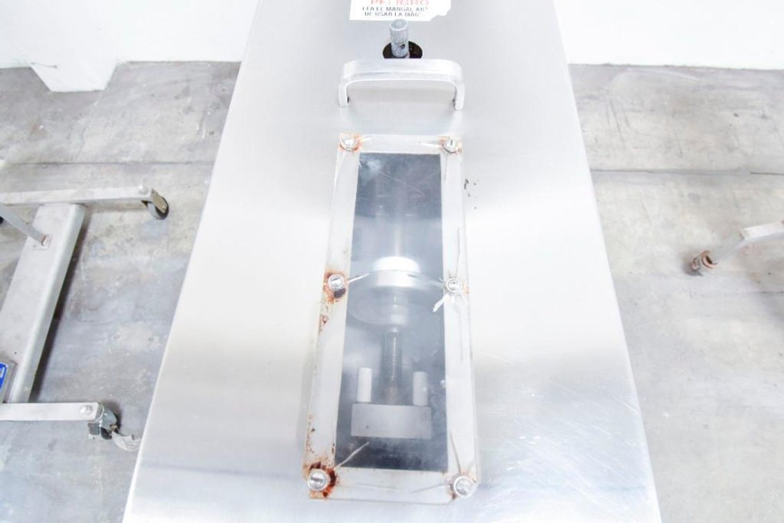 Image for ***SOLD*** MJK1721 Hinds Bock Single Piston Liquid Filler on Casters