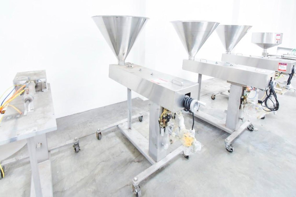 Image for ***SOLD*** MJK1723 Hinds Bock Single Piston Liquid Filler on Casters