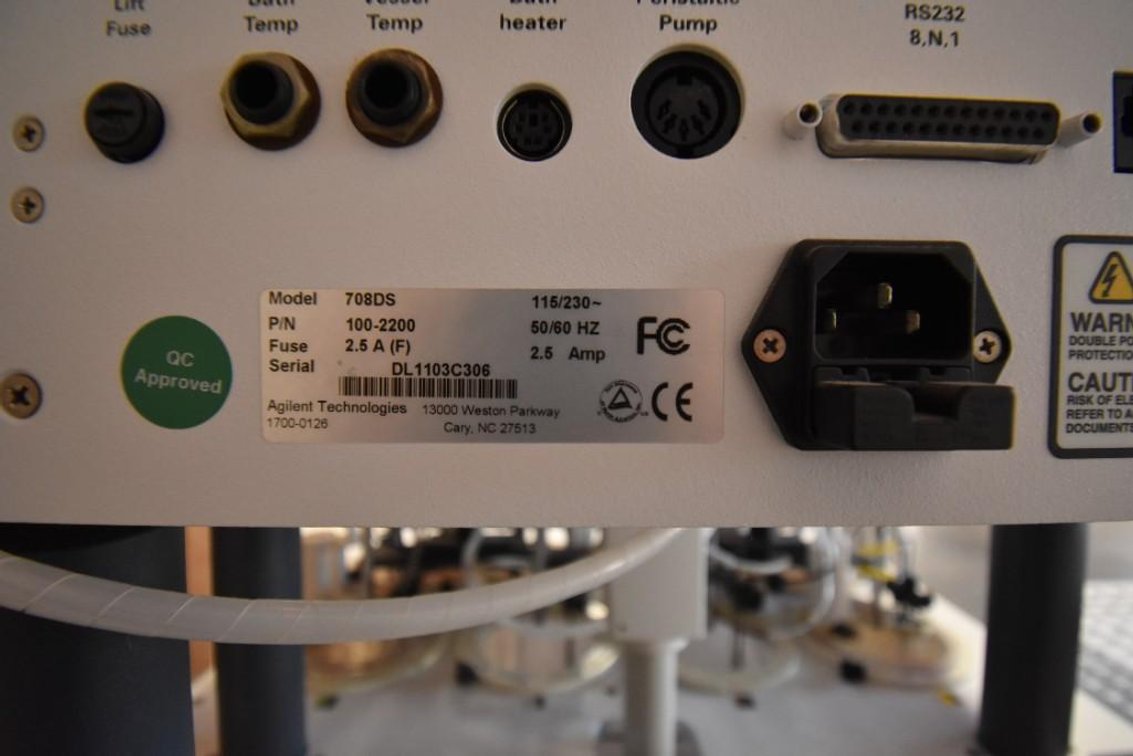 Image for ***SOLD*** MJK1806 Agilent technologies 708– DS dissolution apparatus, 8000 dissolution sampling station