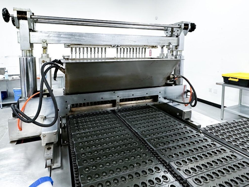 Image for MJK2036 300 KG Hatel Gummy Depositor Line with Mixing Kettle Kitchen