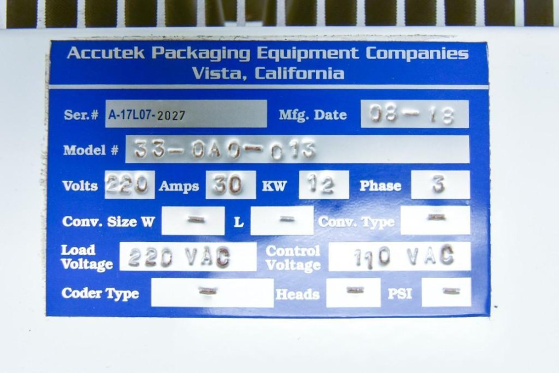 Image for MJK2041 Phase Fire Shrink Tunnel