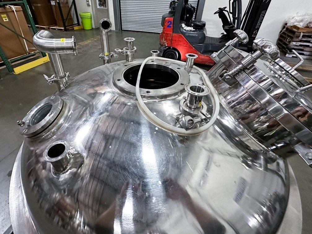 Image for MJK1930 NEW - 500 Liter, SS, Fully Jacketed, Vacuum, Triple Motion Mixing Kettle