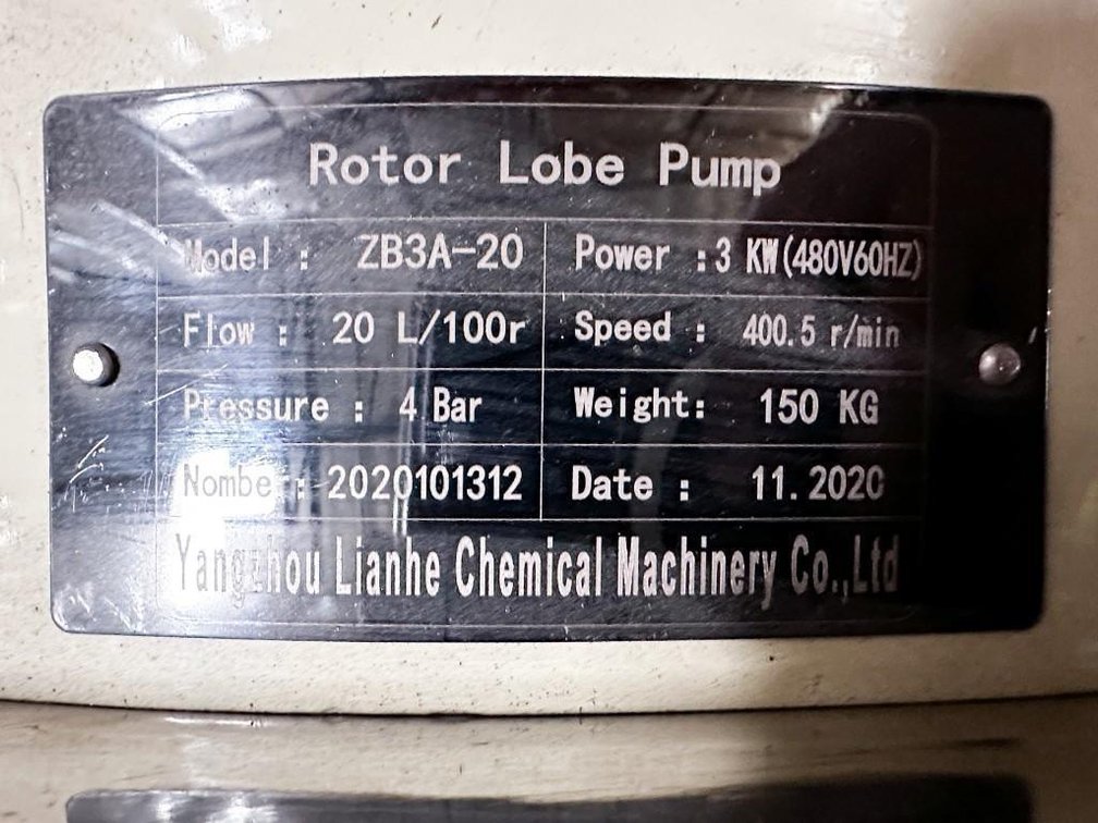 Image for MJK1932 NEW - Durrex Tri- Lobe Positive Displacement Pump System