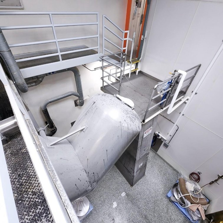 Image for ***SOLD*** MJK2047 150 Cubic Foot Vanguard V-Blender with Intensifier Bar