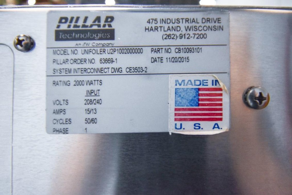 Image for ***SOLD*** MJK2137 Pillar Unifoiler U2P1002000000