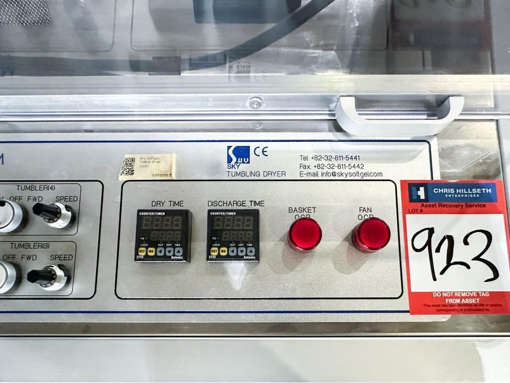Image for MJK2518 Sky Softgel Encapsulation Machine, Tooling and Tumbler Dyers