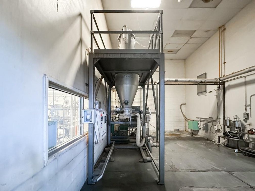 Image for MJK2520 Vacuum Max Powder Handling System with Mezzanine & Weigh-Tronics Scale