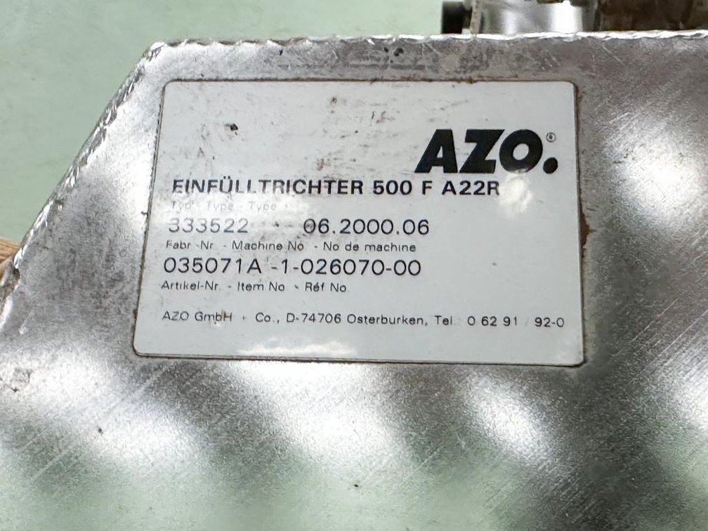 Image for MJK2521 Azo Vibratory Powder System Model: VIBRATIONSBODEN 1100 B MS