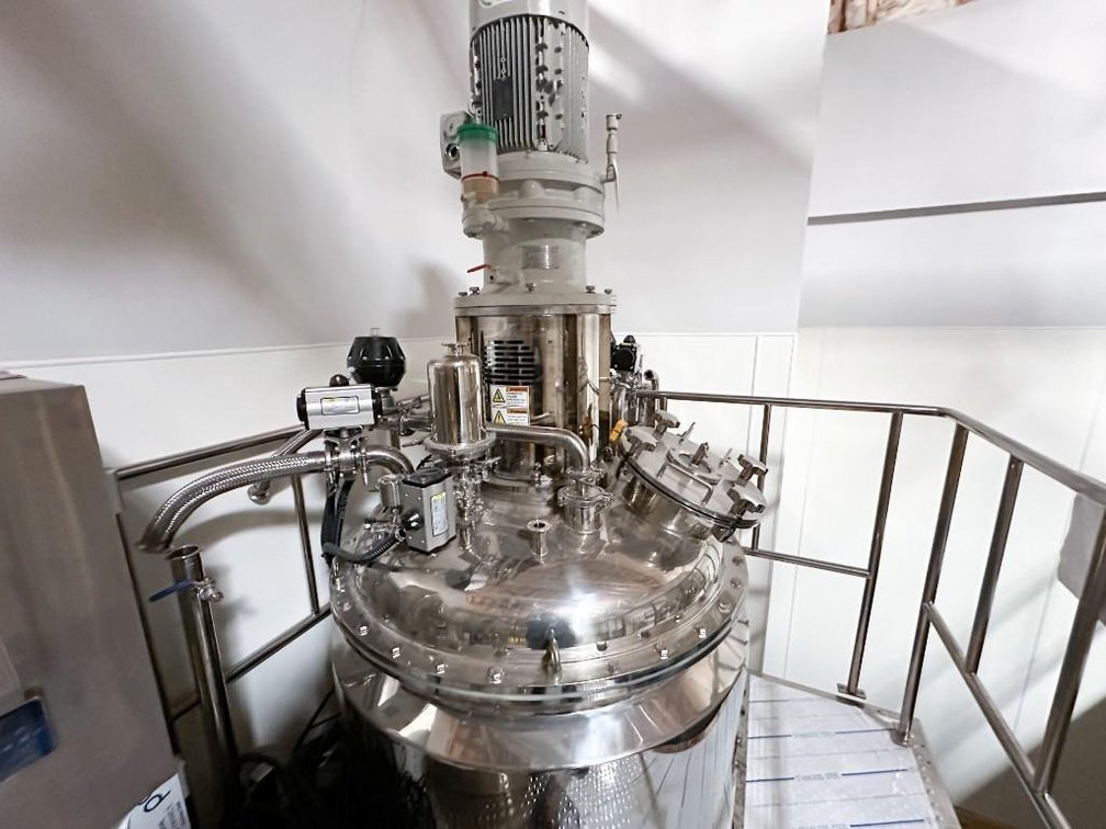 Image for ***SOLD*** MJK2572 NEW - SV3000 Sky Softgel Encapsulation Machine and Mixing Tanks Suite