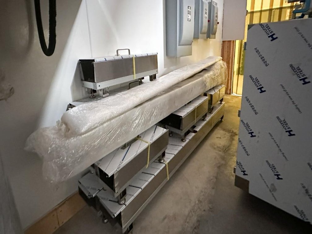 Image for ***SOLD*** MJK2572 NEW - SV3000 Sky Softgel Encapsulation Machine and Mixing Tanks Suite