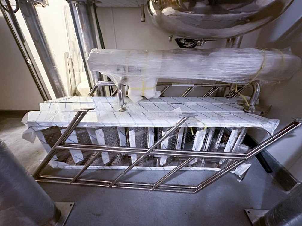 Image for ***SOLD*** MJK2572 NEW - SV3000 Sky Softgel Encapsulation Machine and Mixing Tanks Suite
