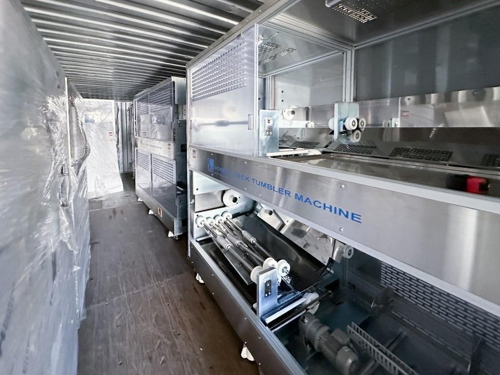 Image for ***SOLD*** MJK2572 NEW - SV3000 Sky Softgel Encapsulation Machine and Mixing Tanks Suite