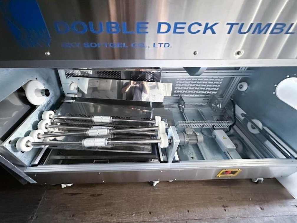 Image for ***SOLD*** MJK2572 NEW - SV3000 Sky Softgel Encapsulation Machine and Mixing Tanks Suite