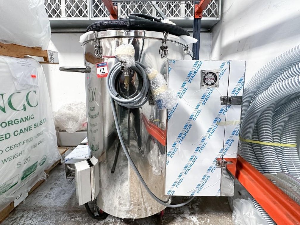 Image for ***SOLD*** MJK2572 NEW - SV3000 Sky Softgel Encapsulation Machine and Mixing Tanks Suite