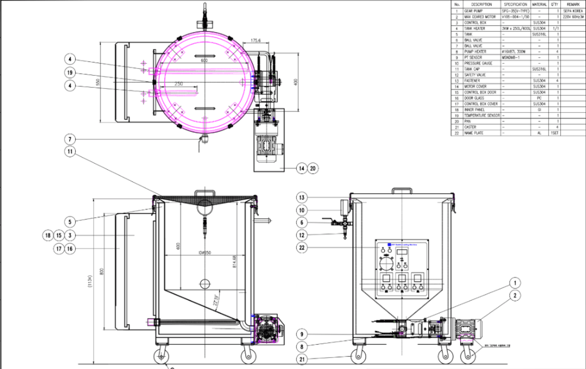 Image for ***SOLD*** MJK2572 NEW - SV3000 Sky Softgel Encapsulation Machine and Mixing Tanks Suite