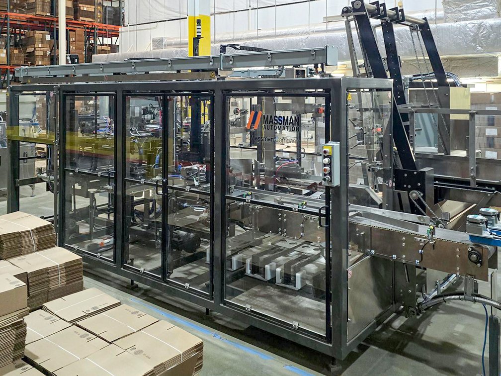Image for MJK2585 Massman Automation Fully Automatic Wrap-Around Case Packer