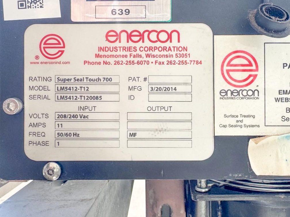Image for **SOLD** MJK2577 Enercon Super Seal 700  Model: LM5412-T12