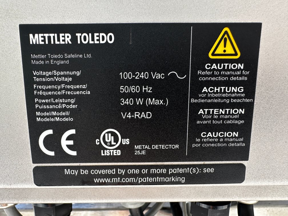 Image for MJK2441 Mettler Toledo Metal Check and X ray Inspection (SL2000)