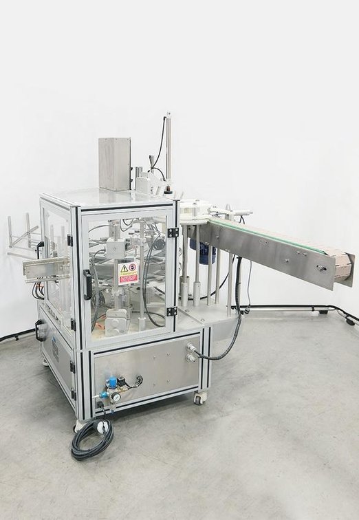 Image for MJK2593 CSC50A Automatic Cartoning Machine with Conveyor and Bottle Insert Station