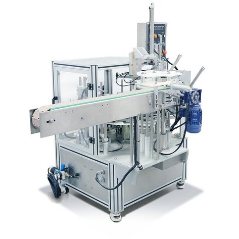 Image for MJK2593 CSC50A Automatic Cartoning Machine with Conveyor and Bottle Insert Station