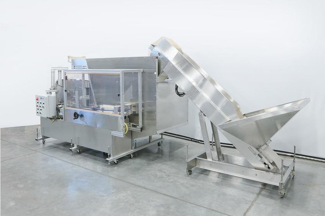 Image for MJK2595 Equipment Express Bottle Unscrambler with Elevator
