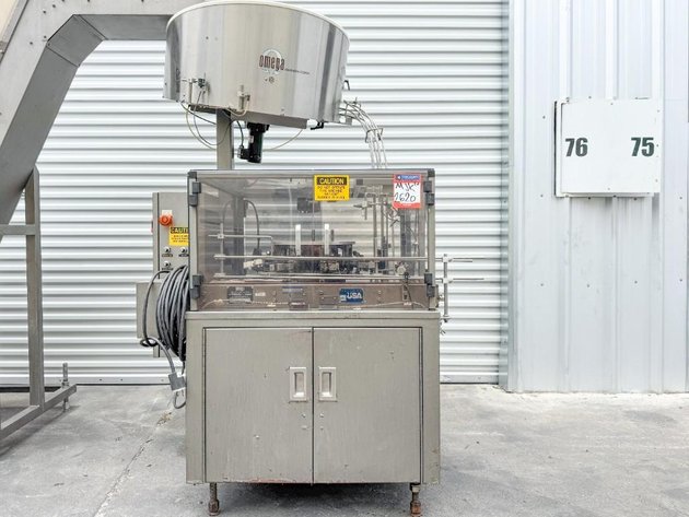 Image for MJK2620 Omega Bottle Unscrambler with bottle elevator