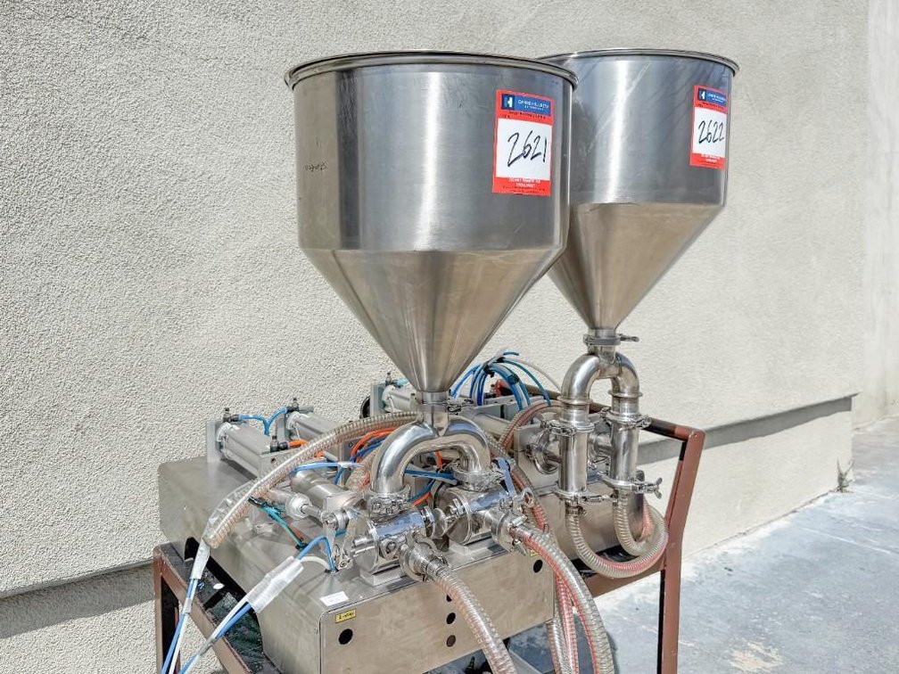 Image for MJK2622 ASP 2X500 Pneumatic Liquid Filler