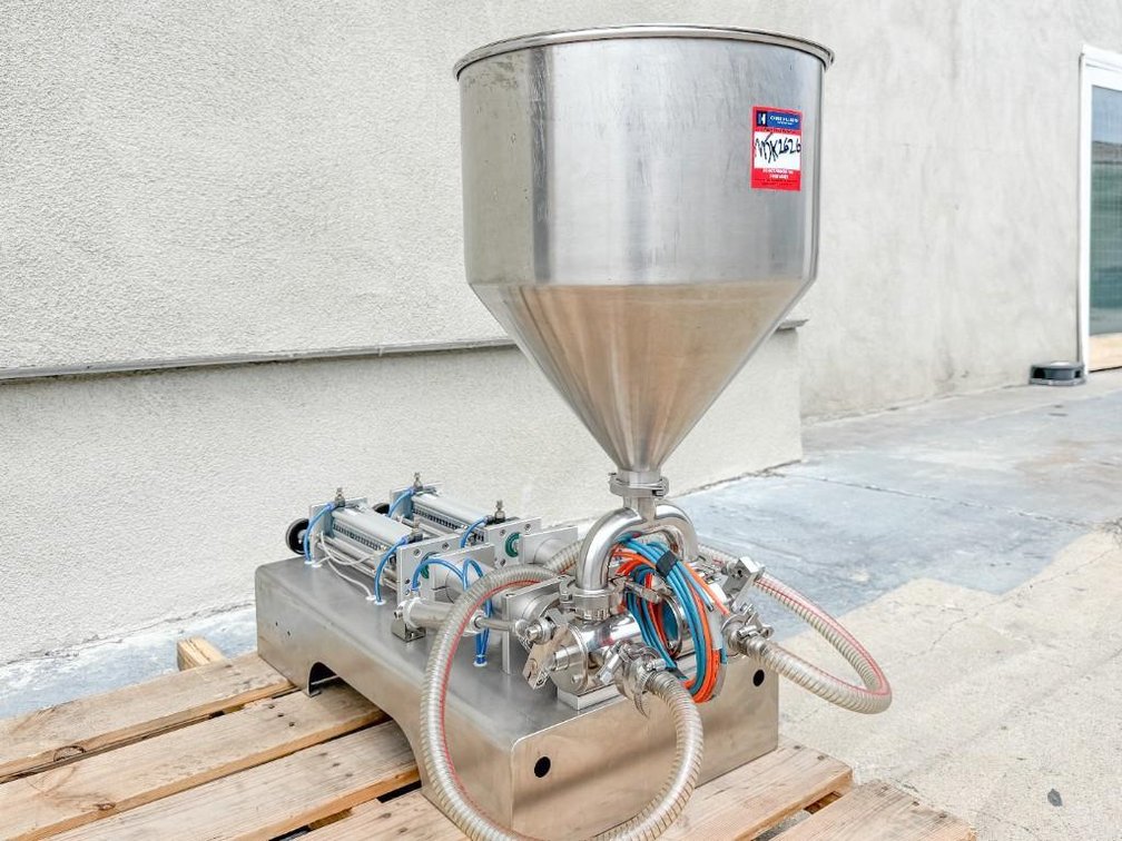 Image for MJK2626 Pneumatic Liquid filler machine JET2X500