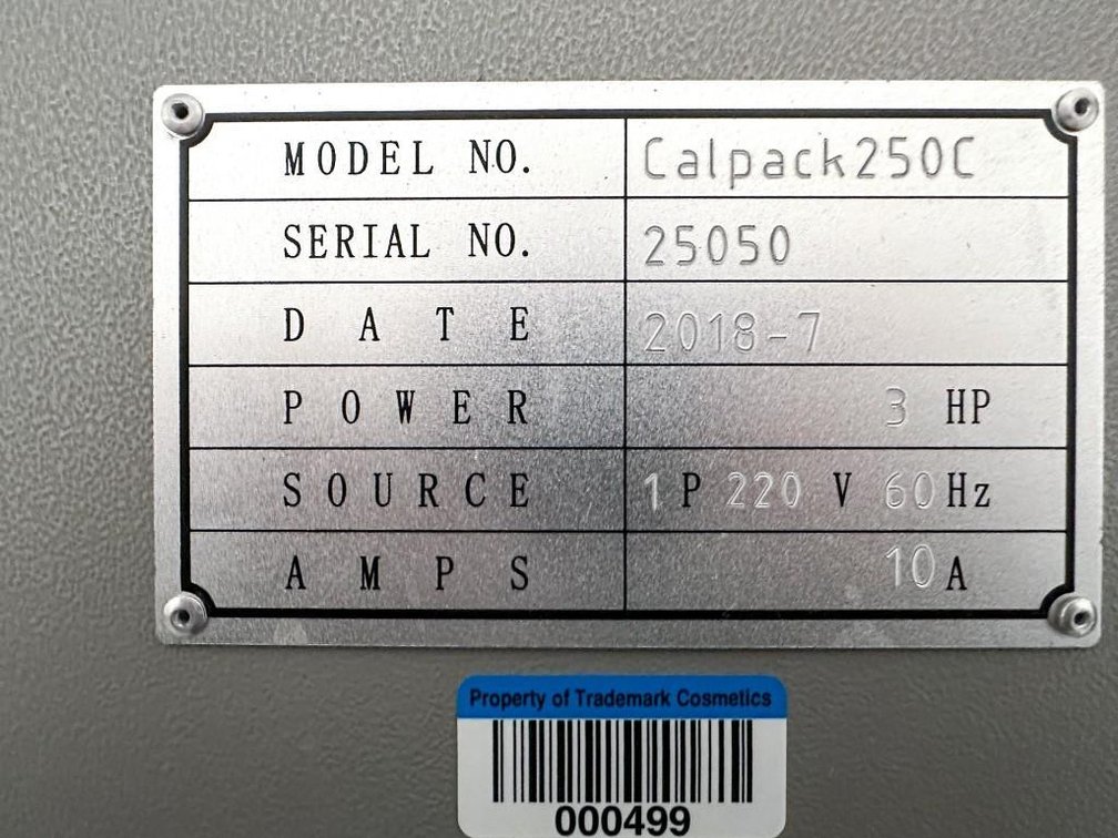 Image for MJK2635 Calpack 250 C Shrink Wrapper with L Bar Sealer