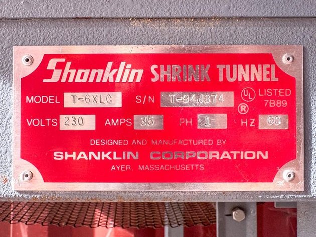 Image for MJK2664 Shanklin T-6XLC Heat Shrink Tunnel – 17