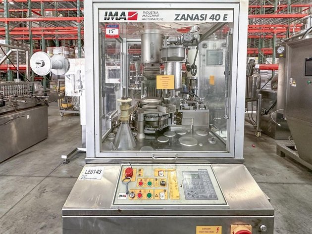 Image for MJK2678 IMA Zanasi Model 40E Automatic Liquid Capsule Filling Machine