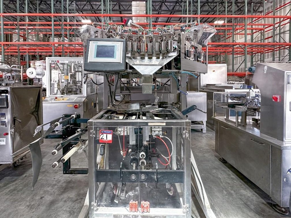 Image for MJK2680 Triapex Model DV Multi-Head Volumetric Powder Filling System with Go packer