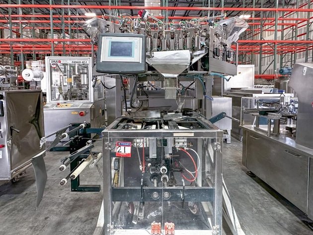 Image for MJK2680 Triapex Model DV Multi-Head Volumetric Powder Filling System with Go packer