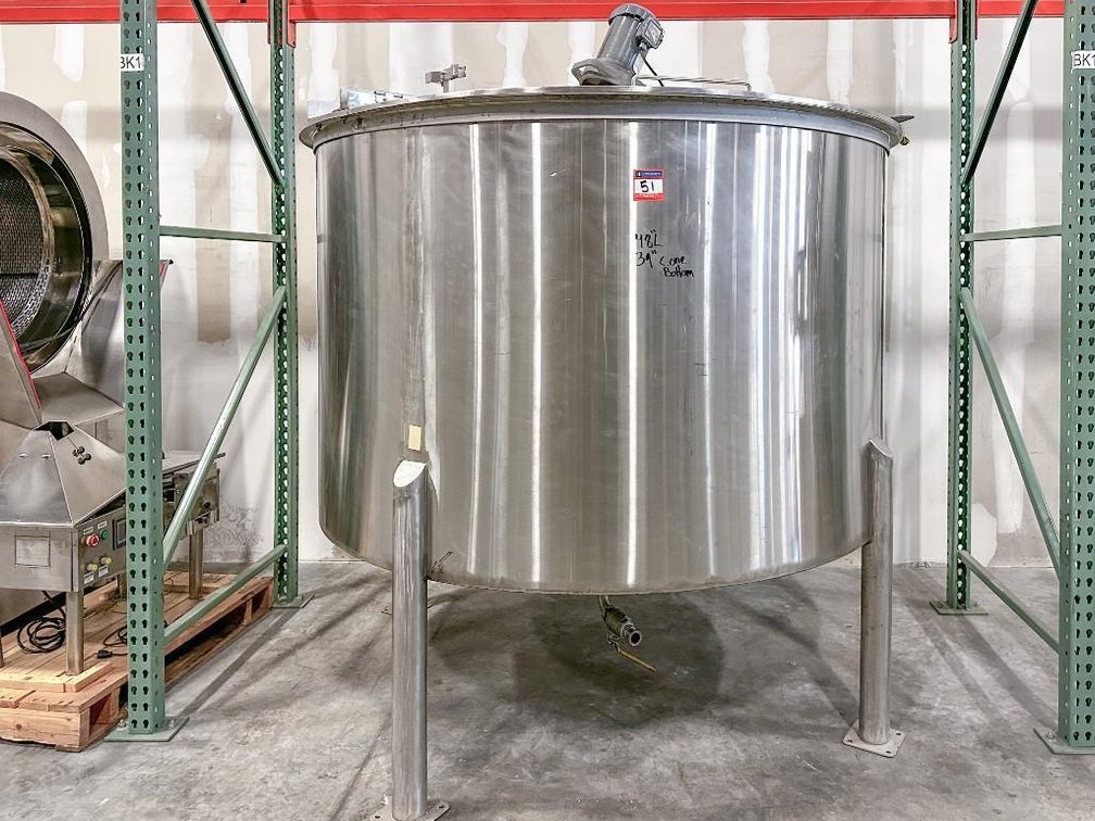 Image for MJK2690 1200 Gallon Stainless Standing Tank