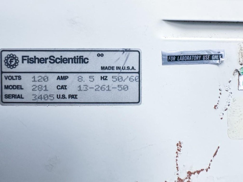 Image for MJK2715 Fisher Scientific Isotemp Vacuum Oven Model 281 w/ Edwards Vacuum Pump – Complete Lab System