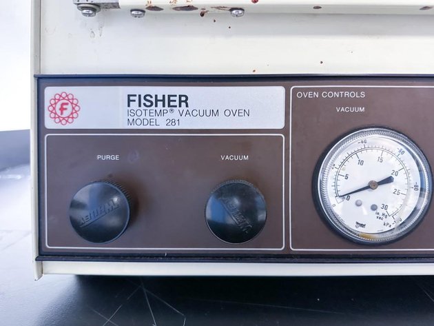 Image for MJK2715 Fisher Scientific Isotemp Vacuum Oven Model 281 w/ Edwards Vacuum Pump – Complete Lab System