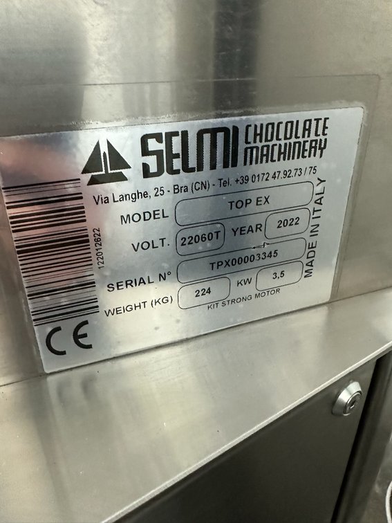 Image for MJK2719 Complete Selmi / Diamond Custom Machines Chocolate Processing & Production Line