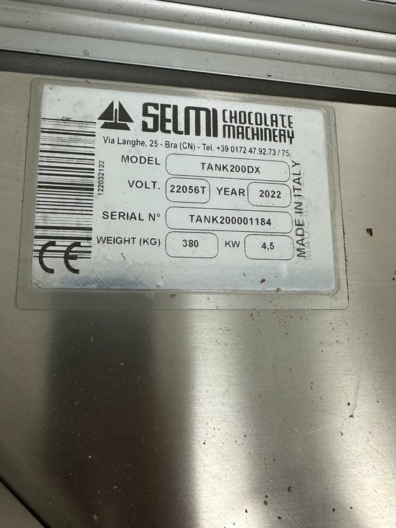Image for MJK2719 Complete Selmi / Diamond Custom Machines Chocolate Processing & Production Line