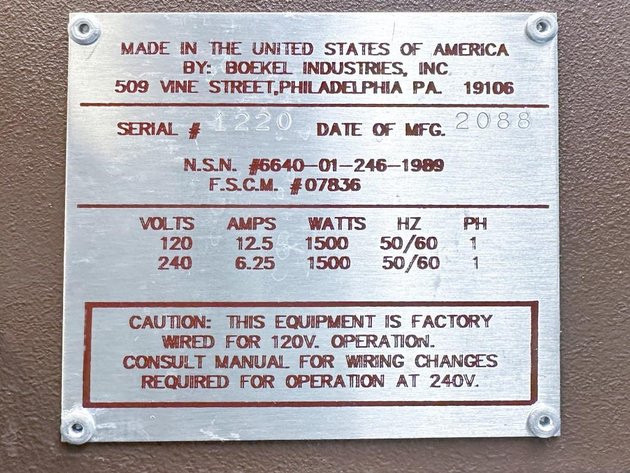 Image for MJK2716 Boekel Industries Serological Water Bath Model 148007 – Laboratory Heating Bath